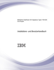 IBM WebSphere DataPower XC10 Installations- Und Benutzerhandbuch