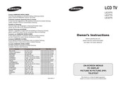 Samsung LE32T51S Handbuch