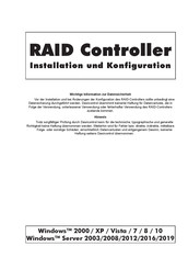 Dawicontrol DC-310e RAID Installation Und Konfiguration
