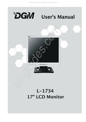 DGM L-1734 Bedienungsanleitung