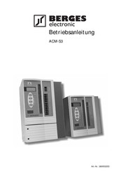 BERGES Electronic ACM 1K 40040H3 Betriebsanleitung