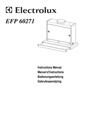 Electrolux EFP 60271 Bedienungsanleitung