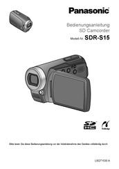 Panasonic SDR-S15 Bedienungsanleitung