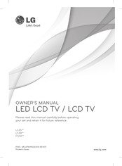 LG 26CS460-ZA Benutzerhandbuch