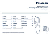Panasonic ER2061 Handbuch
