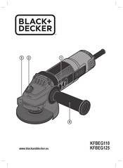 Black+Decker KFBEG110 Bersetzung Der Ursprünglichen Bedienungsanleitung