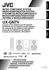 JVC UX-GN7V Handbuch