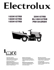 Electrolux 180H107RB Anleitungshandbuch