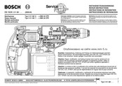 Bosch WJW 0611 261 5 Serie Instandsetzungsanleitung