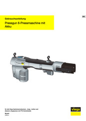 Viega Pressgun 6 Gebrauchsanleitung