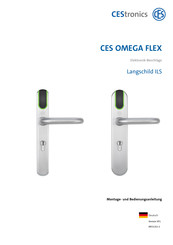 CEStronics OMEGA FLEX ILS Montage- Und Bedienungsanleitung