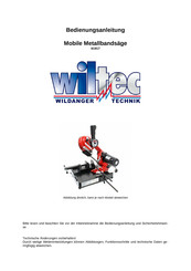WilTec 61917 Bedienungsanleitung