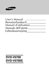 Samsung DVD-V6700S Benutzerhanbuch