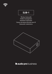 Audio Pro Business SUB-1 Handbuch
