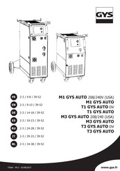 GYS M1 GYS AUTO 208/240V Handbuch