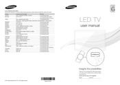 Samsung UE40D6200TS Handbuch
