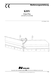 HOLMS KHV 2,4 Bedienungsanleitung