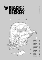 Black+Decker KS800S-Serie Bersetzung Der Ursprünglichen Bedienungsanleitung