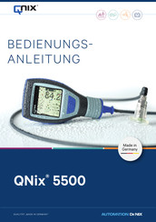 Automation Dr. Nix QNix 5500 Bedienungsanleitung