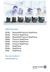 Alcatel-Lucent OXO Connect 8078s Benutzerhandbuch