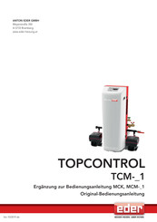 eder TOPCONTROL TCM-D1-8.4 Original Bedienungsanleitung