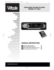 Vitek VT-3624 Betriebsanweisung