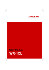 Sangean WR-1CL Anleitung