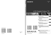 Sony Bravia KDL-40D28-Serie Bedienungsanleitung