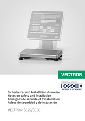 Vectron SC25 Sicherheits- Und Installationshinweise