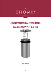 BROWIN 313015 Bedienungsanleitung
