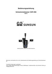 SunSun CSP-250 Bedienungsanleitung
