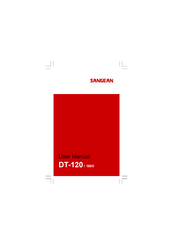 Sangean DT-120 Bedienungsanleitung