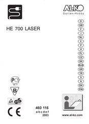 Al-Ko HE 700 LASER Bedienungsanleitung