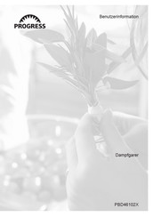 Progress PBD46102X Benutzerinformation