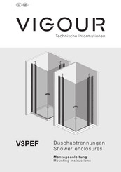 Vigour V3PEF Montageanleitung