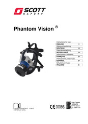 Scott Safety Phantom Vision Gebrauchsanleitung