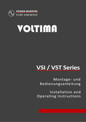 VOLTIMA VST 252 Montage- Und Bedienungsanleitung