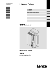 Lenze L-force 8400 30 kW Montageanleitung