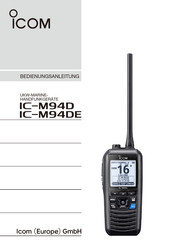 Icom IC-M94D Bedienungsanleitung