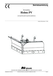 HOLMS KHV 2,8 Betriebsanleitung