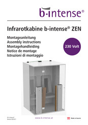 b-intense Zen Montageanleitung