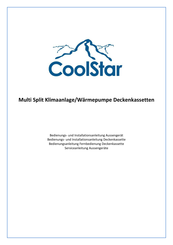Coolstar CSM10000ADK3CB Bedienungs- Und Installationsanleitung