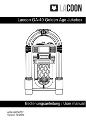 Musikhaus Kirstein Lacoon GA-40 Golden Age Bedienungsanleitung