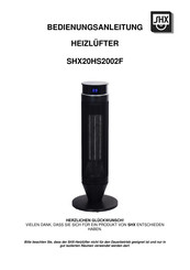 SHX SHX20HS2002F Bedienungsanleitung