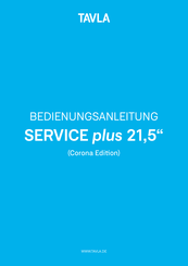 TAVLA SERVICE plus 21,5 Corona Edition Bedienungsanleitung