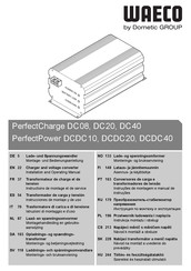 Dometic PerfectCharge DC08 Montage- Und Bedienungsanleitung