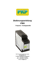 PKP IFMA Bedienungsanleitung