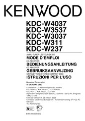 Kenwood KDC-W3537 Bedienungsanleitung