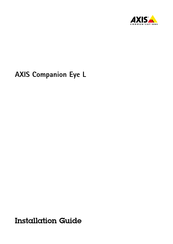 Axis Companion Eye L Installationsanleitung