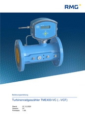 RMG TME400-VC Bedienungsanleitung